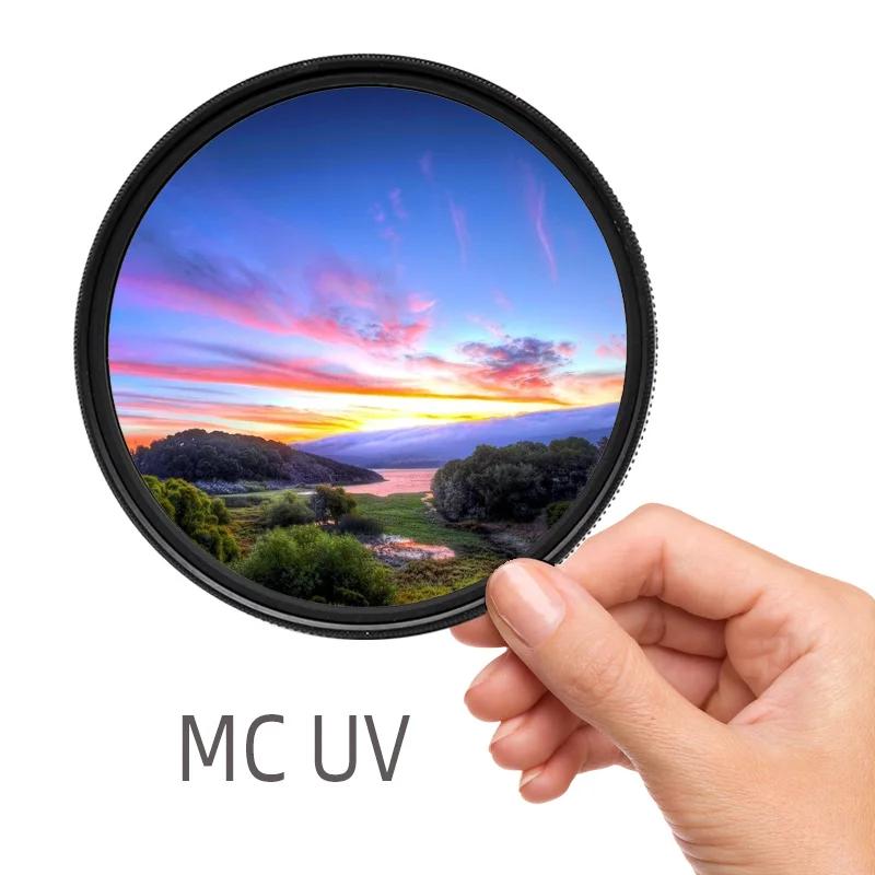 58mm Ƽ  HD MC UV ȣ ī޶  , ĳ 600D 800D 750D 200D ʸ 18-55 ڿܼ  